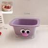 1pcs Double-layer Fruit Drain Basket Cute Washing Blue Washing Basin Drip Blue Drain New Magic Tool Exquisite Drain Basket Mini Fruit Basin