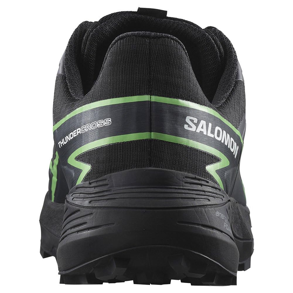 SALOMON Thundercross GTX Size Men's Gore-Tex Boots, Black/Green Gecko, 27.0cm
