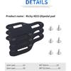 Bike Cleat Spacers Shims Compatible with Look KEO Shoe Cleat Spacers Pad,Road Bike Cycling Cleat Shims Set