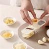 Multifunctional Garlic Grinder Garlic Grinder Easy Grip Veggie Shredder With Container For Veggie Onion Food Fruit Carrot Almond