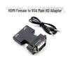 HDMI To VGA Adapter with Audio - Plug & Play HDTV Converter for Computers & TVs