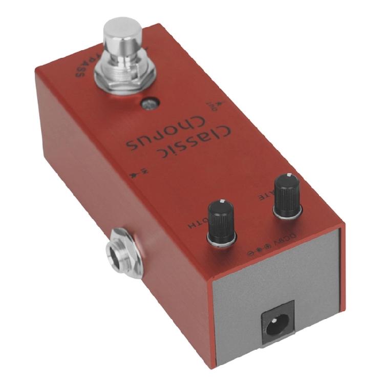 Practical Multi Effects Processor Aluminum Alloy Design Portable Effects Controller Perfect for Guitar Bass Performances