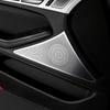 4PCS Stainless Steel Auto Interior Door Speaker Horn Protective Covers for Genesis G80 DH 2015- LHD RHD Trim Accessories
