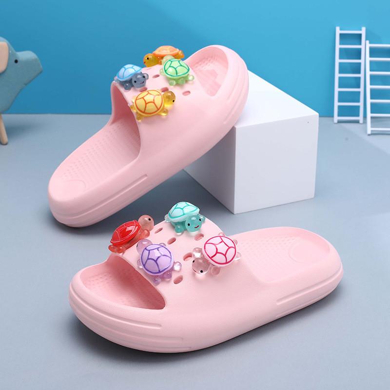 And Nonslip Lightweight Turtle Kids Slippers Offering Comfort For Indoor And Use Outdoor