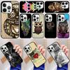 Owl Bird Clockwork Pretty Steampunk Phone Case Back Cover for iPhone 17 Air 16 15 14 13 11 12 Pro Max Plus Coque