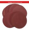 8" Self-Adhesive Red Flocked Sandpaper Disc for Woodworking