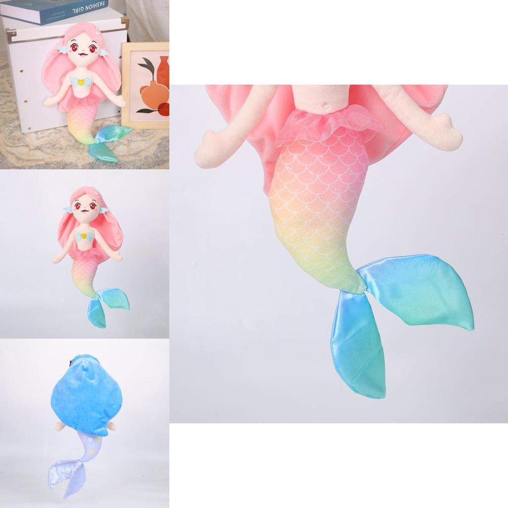 Adorable Mermaid Plush Toy From The Ocean Series By Jili Soft And Fluffy!