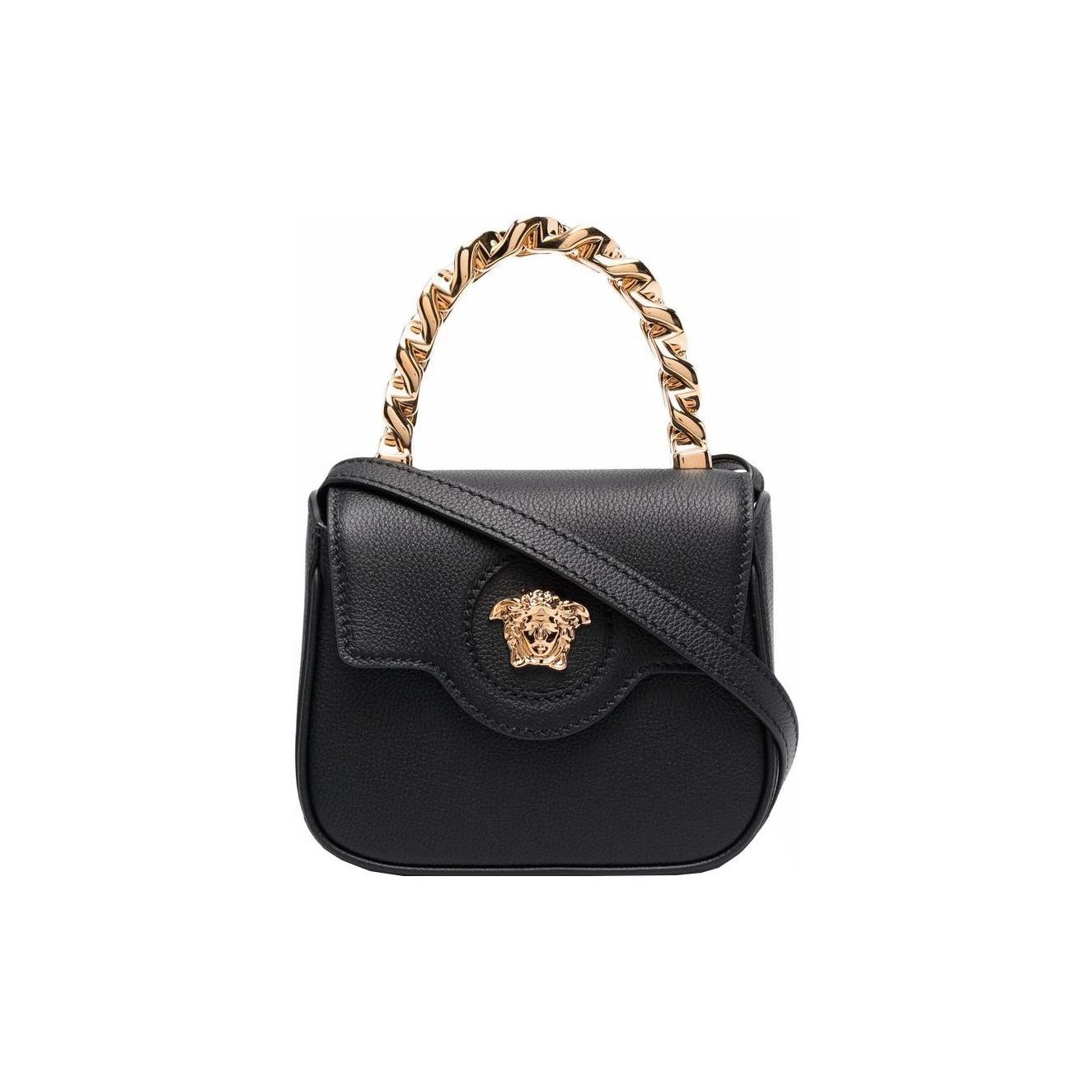 

Versace Evening Bag Black/Versace Gold Women Top_handle 1003016-DVIT2T-1B00V Basic Set (Bag+Dust Bag)