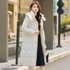 Autumn Winter Thicken Warm Parka Women Casual Solid Color Big Pocket Slim Long Hooded Coat Jackets Outwear