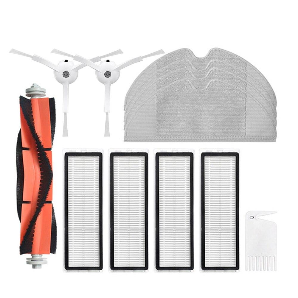 HEPA Filter for Xiaomi Mijia 1 1s Roborock S5 S50 Max Mi Robot Vacuum Cleaner Mop Roller Side Brush Accessories Spare Parts Kit