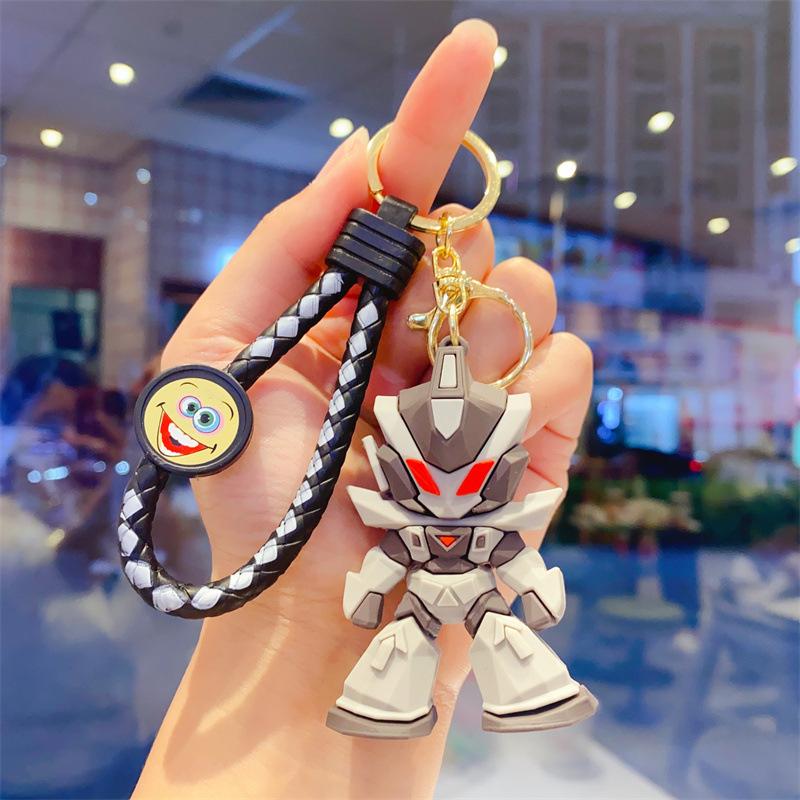 Fajny Kreskówkowy Robot Brelok Zawieszka do Torby Zabawka dla Dzieci Lalka Maszyna Prezent Optimus Prime Bumblebee Lalka