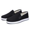 New Men's Shoes Old Beijing Cloth Shoes Breathable Comfortable Soft Bottom Canvas Shoes Strong Cloth Soles Slip-on Flat Cloth Shoes Men