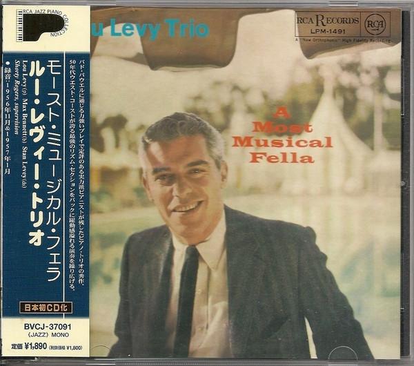 

CD LOU LEVY TRIO - Most Musical Fella BVCJ37091 RCA 1999 Japan Jazz Used