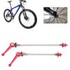   Wheel Hub Front and Rear Skewers Mountain Bike Quick Release Skewers Set