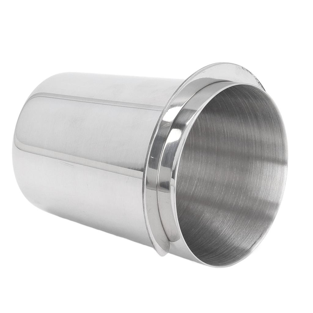 58mm Dosing Cup Stainless Steel Compatibility Polishing Coffee Dosing Cup Powder Feeder for Coffee