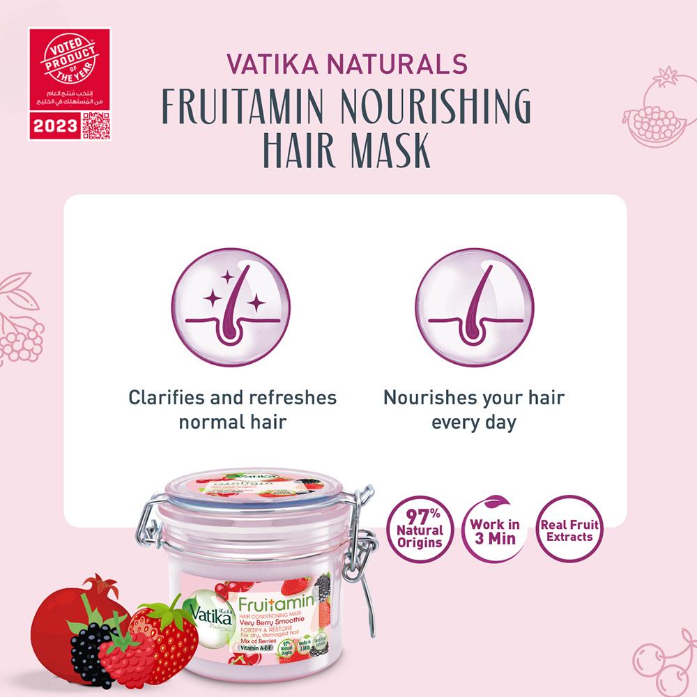 Nutrition, moisturizing Hair Conditioning Mask Very Berry - Make your hair healthy and strong