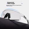 Fahrradbrille mit photochromen Gläsern, Professionelle winddichte Brille für Rennräder, Sportbrille für Kurzsichtigkeit, Tag- und Nachtgebrauch,