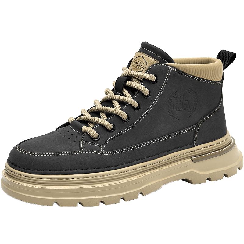 HLA Men s H630 Thick Sole Casual Workwear Shoes 39
