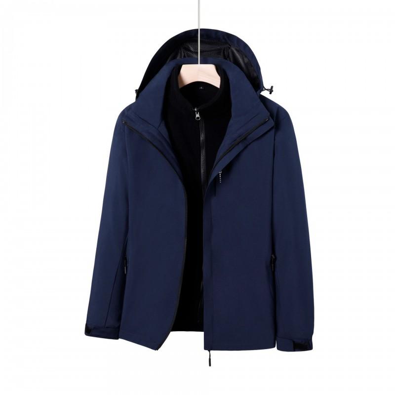 Men Women Waterproof Windproof Hiking Jacket Outdoor Climbing Coat Lightweight Breathable Fall Winter Hooded Sportwear