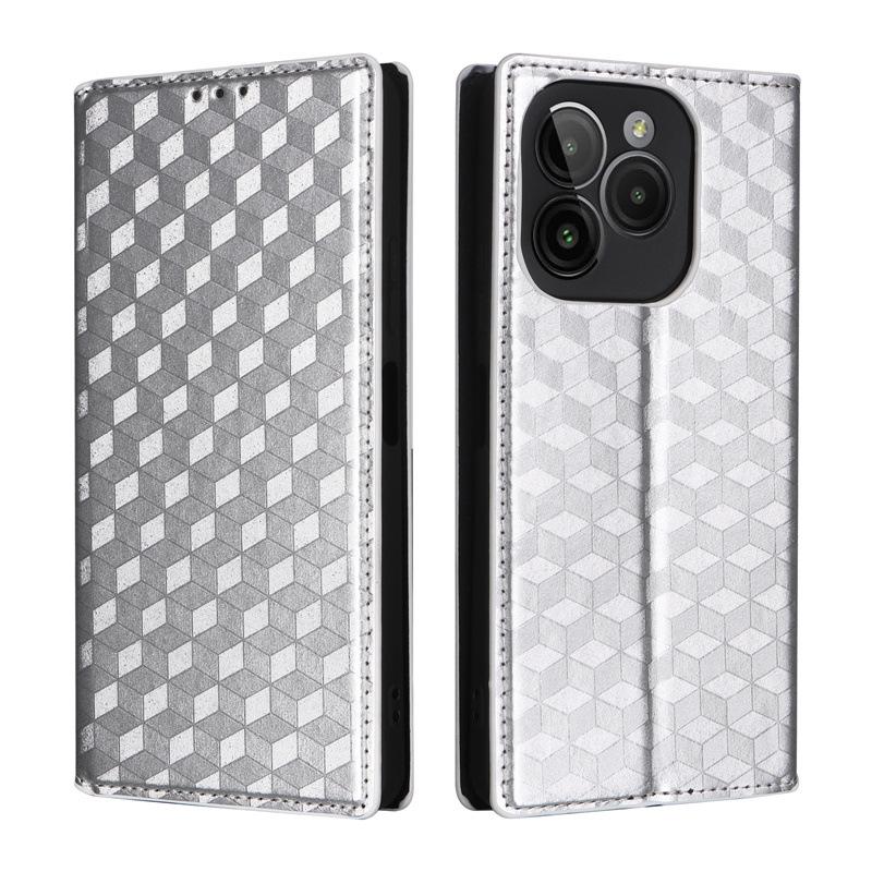 BLU G54 Leather Case: Multi-functional Magnetic Buckle, Card Holder, Protective Mobile Shell