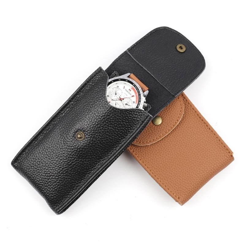 Watch Box Women Multifunctional Cowhides Storage and Packaging Wrist Watch Boxes High Quality Gift Box Protective Cover