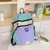 Backpack Women's Large Capacity  New Casual Cloth Bag Handheld Student School Bag Premium Travel Backpack