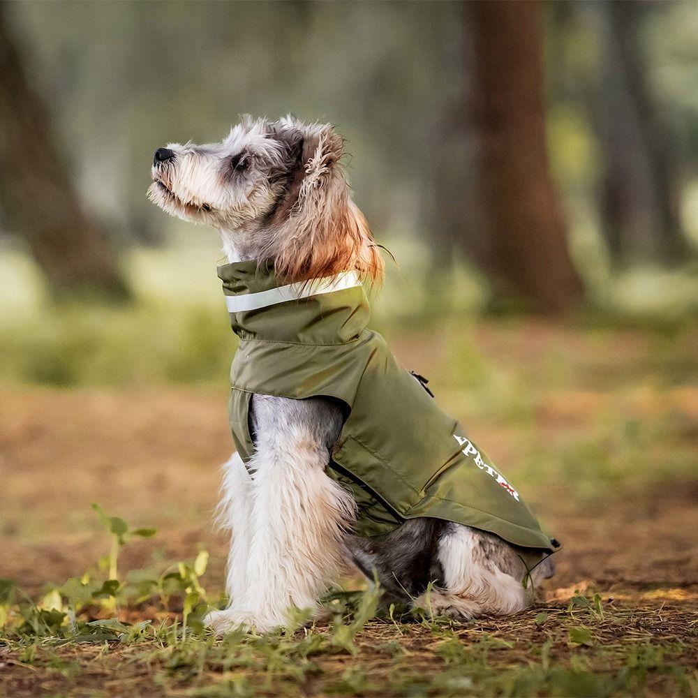 Adjustable Dog Raincoat Soft Dog Stormcoat Cool Waterproof Dogs Clothes  Outdoor