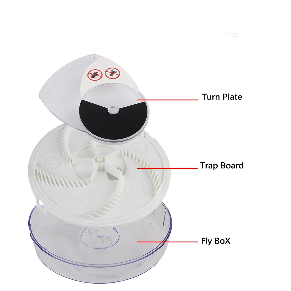 USB for Kitchen Home Garden Insect Pest Catcher Electric Pest Killer Fly Trap Indoor Outdoor Pest Reject Control Repeller Automatic Flycatcher