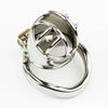 Male Chastity Device Urethral Lock Stainless Steel Cock Cage Cock Ring Penis Cage BDSM Adult Game Sex Toys For Men Chastity Belt