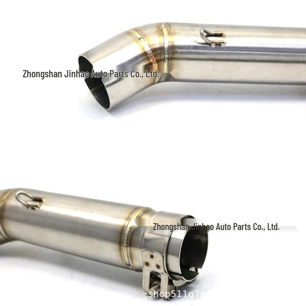 Stainless Steel Exhaust Mid-section for Hornet CB600F Motorcycle Modification