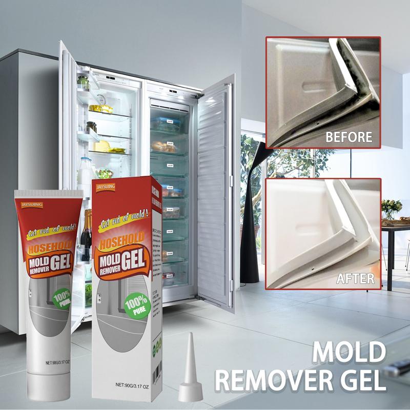 90G Effective Mold Mildew Cleaner Mold Remover Eco Friendly Gel Mildew Remover for Bathroom Washing Machine Refrigerator Strip one size