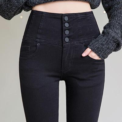 2025 Women's Plus Size High Waist Stretch Slimming Jeans - Retro, Loose Fit, Perfect for Spring