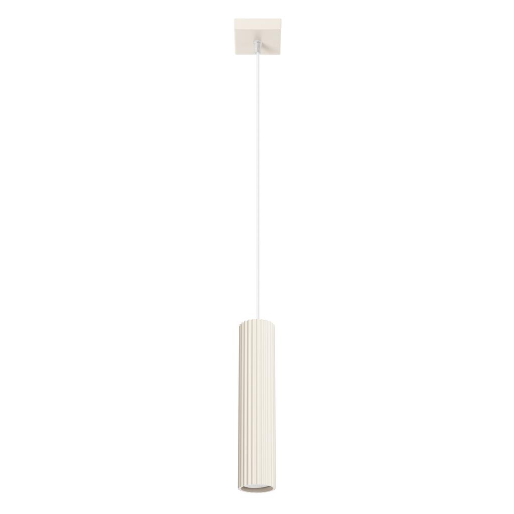 Lampa Wisząca Amber 1 Gu10 Beżowy Alu Lumilo 15.459.92