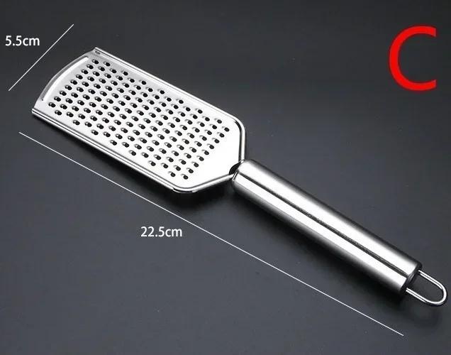 

1Pcs Stainless Steel Handheld Cheese Grater Multi-PurposeKitchen Food Graters For Chocolate Butter Fruit Vegetable Kitchen Items