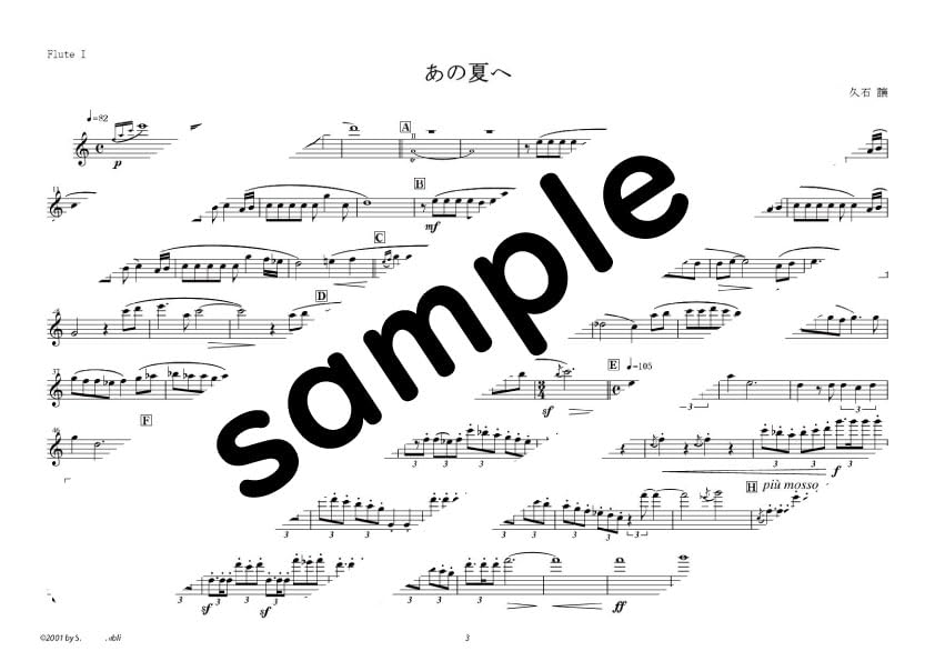 Flute Duet "Spirited Away