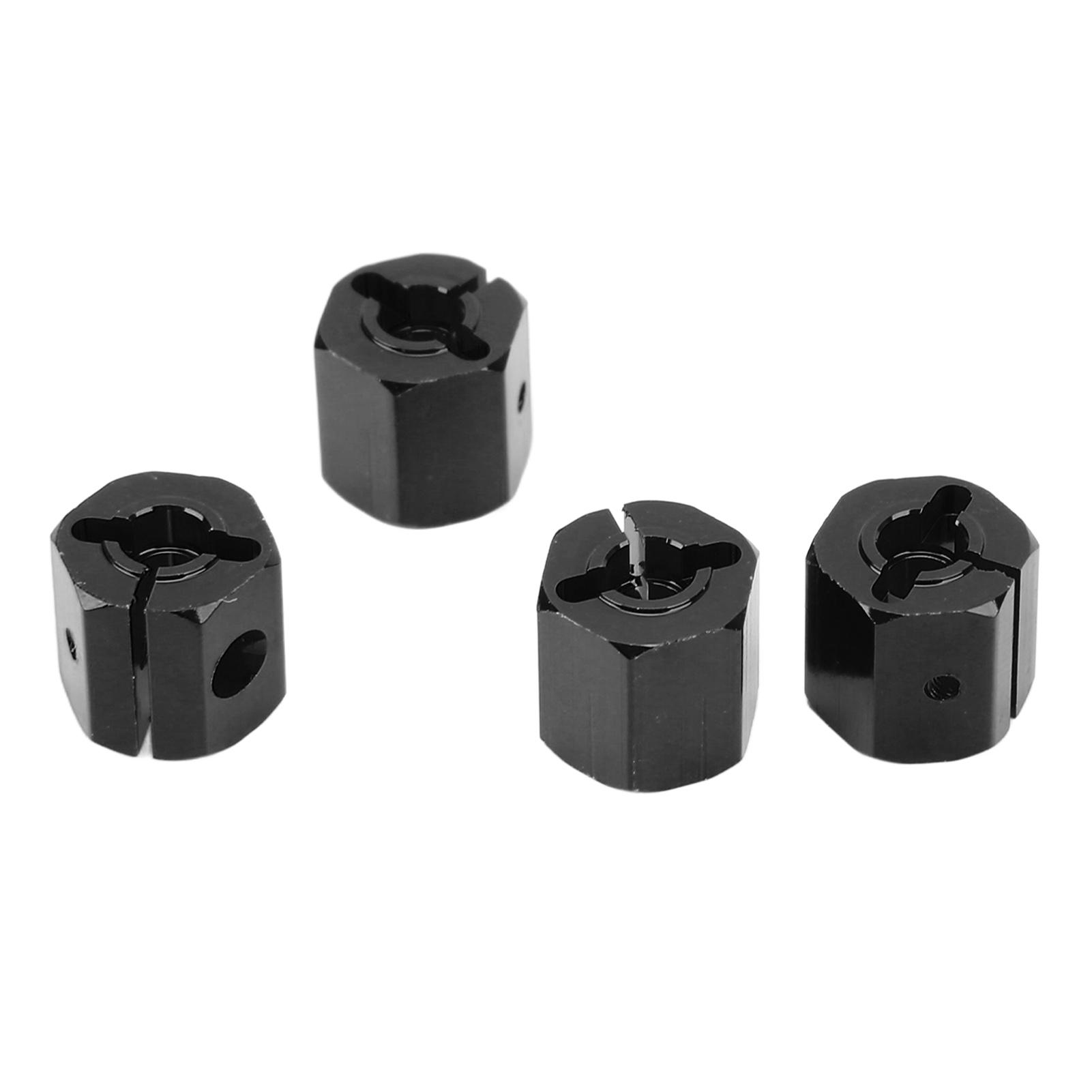 

4 шт. 12 мм шестигранний адаптер алюмінієвий сплав 12 мм колісний шестигранний хаб приводні адаптери для Axial SCX10 90046 для