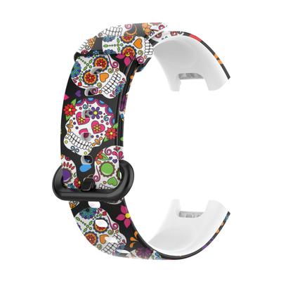 Replacement Strap with Print Silicone Wristband Compatible for Xiaomi Mi Watch Lite for Redmi Watch