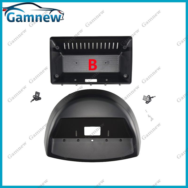 

9-дюймовая автомобильная рамка-фасция, адаптер Canbus, комплект монтажной панели для магнитолы Android для Renault Clio 2 2000-2012 Only Frame B