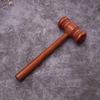 Handcrafted Delicate Wooden Judge Hammers Sound Block Durable Wood Gavel Hammer For Lawyer Judge Sound Hand Tools Auction Hammer