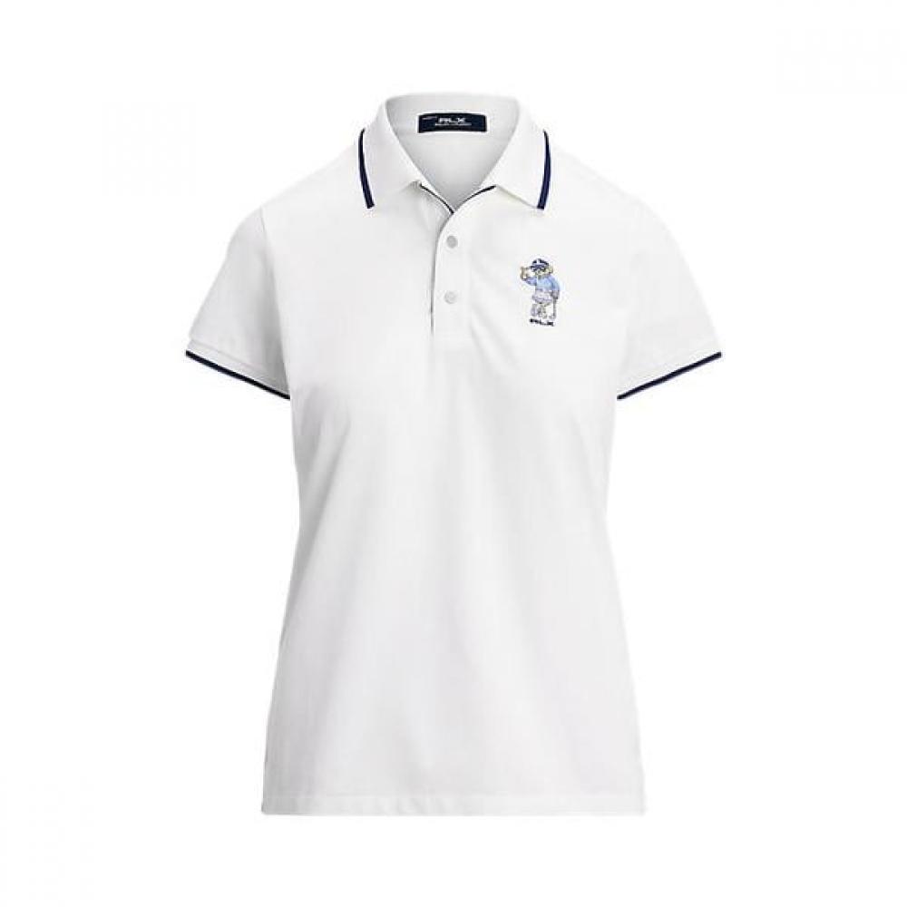 Polo Golf Women Tailored Fit Polo Bear Polo Shirt  Wmxgkninb920300100 