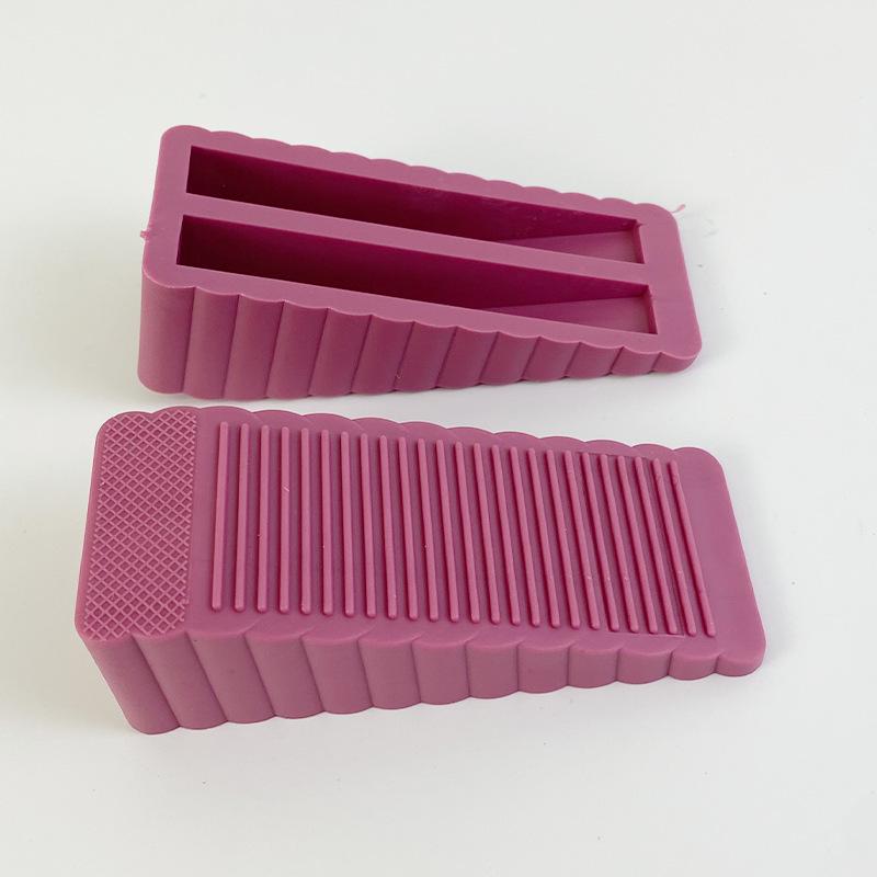 Windproof Silicone Door Stopper: Anti-Collision, Safety, Creative Design, Anti-Pinch, Household Wedge.