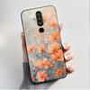 Case For Nokia 8.1 Plus X71 Phone Case Luxury Fashion Butterfly Flowers Black Soft Slim Silicone Cover For Nokia 8.1plus Casing