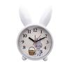 Kleiner Wecker Kreative Uhr Wecker Niedliches Kaninchen Nachttisch Niedlich Kinder Cartoon Stille Uhr Student Einfach