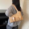 Simple and Versatile Bag Women's Large Capacity 2025 New Autumn and Winter Retro Shoulder Underarm Bag Texture Commuter Tote Bag