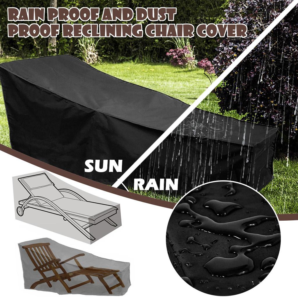 Outdoor Waterproof Garden Furniture Cover Woven Polyester Rain Dustproof Protection For Chair And Sofa Durable Weather Resistant