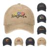 Vintage Venezuela Flag Baseball Cap Unisex Women Distressed Washed Snapback Hat Venezuelan Sandwich Outdoor Running Golf Caps Hat