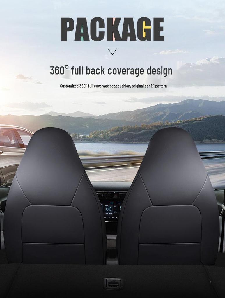 Leapmotor T03 Car Seat Cover: Full Surround, All-Season, Leather Cushion
