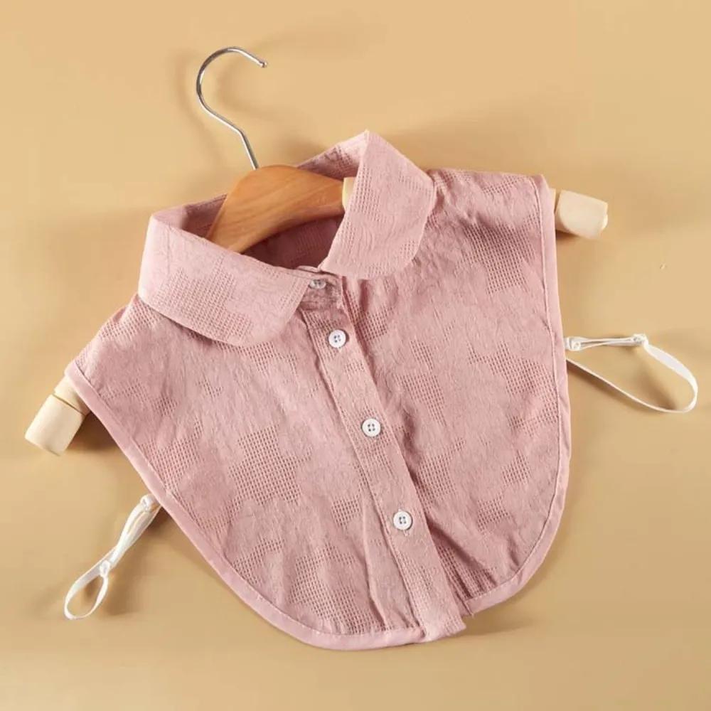 New Women White Lace Fake Collar Vintage Blouse Top Sweater Cotton False Collars Detachable For Shirt Collar Ladies Lace Collars