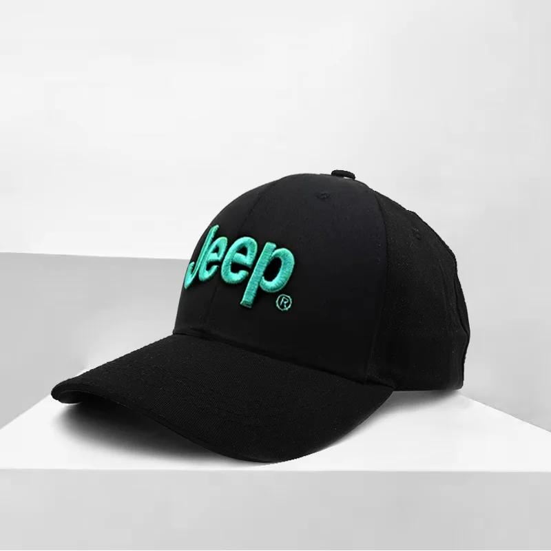 For Jeep Car Baseball Cap Outdoor Adjustable Casual Hats Sunscreen Hat For Jeep Renegade Wrangler JL JK Gladiator Grand Chero