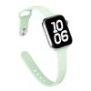 Slim Waist Silicone Watch Strap for Apple Watch Series 1-12, Ultra 1-3, SE3